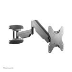 Neomounts WL70-550BL12, soporte de pared para monitor y TV de 23-42 pulgadas, resorte de gas, movimiento completo, ideal para pantallas variadas