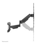 Neomounts WL70-550BL14 Soporte de pared para monitor/TV de 32-55 pulgadas con resorte de gas y funcionalidad de movimiento completo