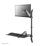 Neomounts WL90-325BL1 soporte de pared para puesto de trabajo de pie o sentado, compatible con monitores de 17 a 32 pulgadas, SKU WL90-325BL1