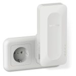 NETGEAR repetidor WiFi modelo EAX12 con velocidad de 1200 Mbit/s en color blanco, SKU EAX12-100PES