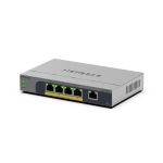 NETGEAR GS105EP, switch Ethernet Gigabit no administrado con Energía sobre Ethernet (PoE), color gris, SKU GS105EP-100EUS
