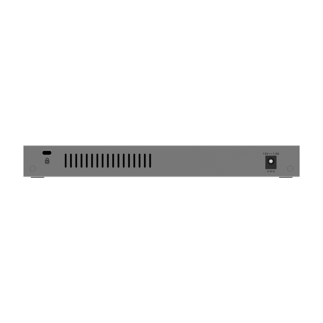 NETGEAR GS108MX-100EUS switch No administrado L2 Gigabit Ethernet (10/100/1000) Montaje en pared/escritorio 2 NETGEAR GS108MX múltiples puertos Gigabit Ethernet