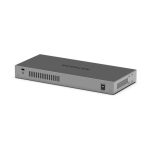 Imagen del NETGEAR GS108X, switch no administrado L2, con 8 puertos Gigabit Ethernet (10/100/1000), color gris. SKU: GS108X-100EUS