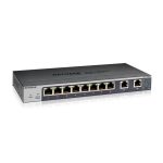 Imagen del NETGEAR GS110EMX, un switch gestionado L2 con puertos 10G Ethernet. SKU GS110EMX-100PES