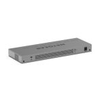 NETGEAR GS116EPP, switch gestionado L2/L3 Gigabit Ethernet (10/100/1000) con energía sobre Ethernet (PoE) en color gris, SKU: GS116EPP-100EUS