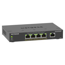 NETGEAR 5-Port Gigabit Ethernet PoE+ Plus Switch (GS305EP), gestionado L2/L3, 10/100/1000 Mbps, energía sobre Ethernet, SKU: GS305EP-100PES