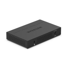 NETGEAR GS305PP, switch no administrado Gigabit Ethernet con 5 puertos, soporte PoE, color negro, SKU GS305PP-300EUS