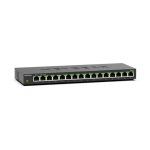 NETGEAR GS316 Switch no administrado L2 16 puertos Gigabit Ethernet, modelo GS316-300EUS, color negro