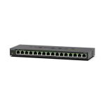 NETGEAR GS316 Switch no administrado L2 16 puertos Gigabit Ethernet, modelo GS316-300EUS, color negro