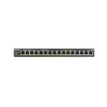 NETGEAR GS316PP Switch No administrado Gigabit Ethernet 10/100/1000 PoE Negro, SKU GS316PP-100EUS