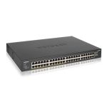 Imagen del NETGEAR GS348PP, un switch no administrado Gigabit Ethernet 10/100/1000 con 48 puertos PoE, SKU GS348PP-100EUS