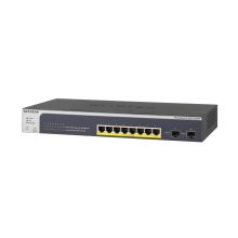 NETGEAR GS510TPP switch gestionado con soporte para L2, L3 y L4, Gigabit Ethernet y PoE, negro, SKU GS510TPP-100EUS