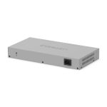 Switch no administrado NETGEAR GS516-300EUS con conectividad Gigabit Ethernet 10/100/1000, color gris y SKU GS516-300EUS