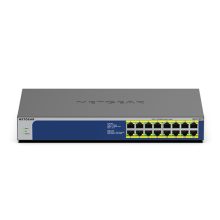 Imagen del switch NETGEAR GS516PP no administrado con 16 puertos Gigabit Ethernet y soporte PoE. SKU: GS516PP-100EUS