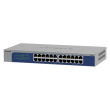 NETGEAR GS524-300EUS switch no administrado Gigabit Ethernet 24 puertos gris, SKU GS524-300EUS