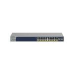 NETGEAR GS728TPP switch gestionado L2/L3/L4 con PoE, 24 puertos Gigabit Ethernet (10/100/1000), color gris. SKU: GS728TPP-300EUS