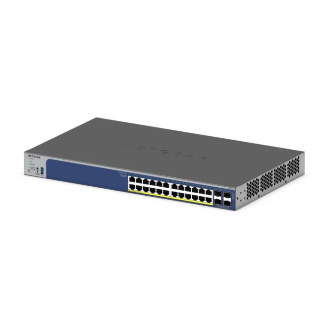 NETGEAR GS728TXP L2/L3 10G Ethernet (100/1000/10000) Energía sobre Ethernet (PoE) Negro 2 NETGEAR GS728TXP funciones y puertos