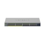 NETGEAR GS748PP No administrado Gigabit Ethernet (10/100/1000) con 48 puertos y PoE, SKU GS748PP-100EUS, color gris