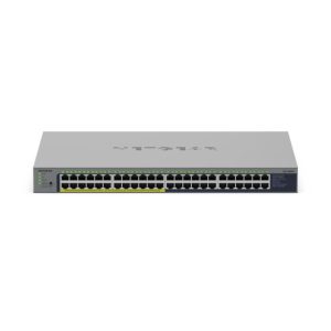 NETGEAR GS748PP No administrado Gigabit Ethernet (10/100/1000) con 48 puertos y PoE, SKU GS748PP-100EUS, color gris