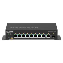 Switch gestionado NETGEAR GSM4210PD-100EUS, 10/100/1000 Mbps, L2/L3, PoE, color negro