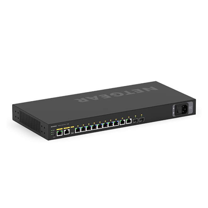 NETGEAR Switch Gestionado L2/L3 PoE Gigabit Ethernet 1U Negro NETGEAR M4250-10G2F switch gestionado L2/L3 con PoE, 10/100/1000 Gigabit Ethernet, 1U Negro, SKU GSM4212P-100EUS