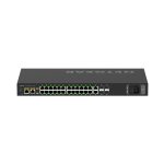 NETGEAR GSM4230P-100EUS switch gestionado L2/L3 Gigabit Ethernet 10/100/1000, Energía sobre Ethernet PoE, 1U, color negro. SKU: GSM4230P-100EUS