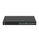 Switch NETGEAR GSM4328-100AJS Gestionado L3 Gigabit Ethernet 10/100/1000 PoE, 1U en color negro. SKU: GSM4328-100NES