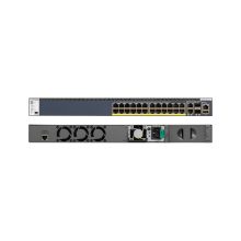 NETGEAR Switch Gestionado M4300-28G-PoE+(1000W)/US/EMEA Gigabit Ethernet, PoE, 1U, Negro, SKU GSM4328PB-100NES