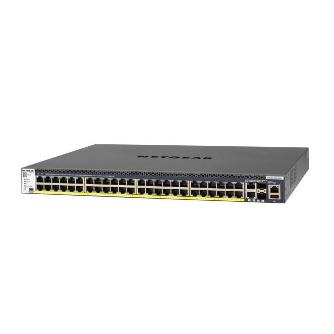 NETGEAR M4300-52G-PoE+ 550W PSU Gestionado L2/L3/L4 Gigabit Ethernet (10/100/1000) Energía sobre Ethernet (PoE) 1U Negro 2 NETGEAR M4300-52G-PoE+ beneficios
