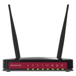 NETGEAR JWNR2010 router inalámbrico, Ethernet rápido, color negro, SKU JWNR2010-100PES
