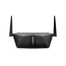 Router inalámbrico NETGEAR LAX20 Nighthawk Gigabit Ethernet doble banda (2,4 GHz / 5 GHz) con 4G, en color negro, SKU LAX20-100EUS.