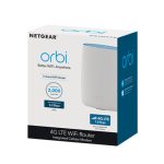 NETGEAR LBR20 router inalámbrico Gigabit Ethernet doble banda 2.4 GHz y 5 GHz en color blanco. SKU: LBR20-100EUS