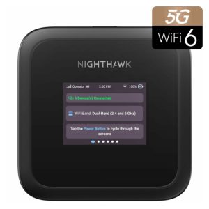 NETGEAR M3 router inalámbrico de doble banda, compatible con 2,4 GHz y 5 GHz, color negro. SKU MH3150-100EUS