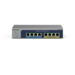 Switch gestionado NETGEAR Ultra60 PoE++ con 8 puertos, compatible con velocidades de 2.5G Ethernet, SKU MS108EUP-100EUS