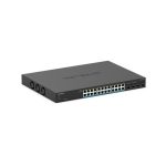 Imagen del NETGEAR MS324TXUP, un switch gestionado L2/L3/L4 con energía sobre Ethernet (PoE), SKU MS324TXUP-100EUS
