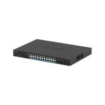 Imagen del NETGEAR MS324TXUP, un switch gestionado L2/L3/L4 con energía sobre Ethernet (PoE), SKU MS324TXUP-100EUS