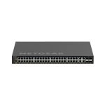 NETGEAR M4350-44M4X4V Switch gestionado L3 2.5G Ethernet (100/1000/2500) con PoE modelo MSM4352-100NES en color negro y formato 1U.