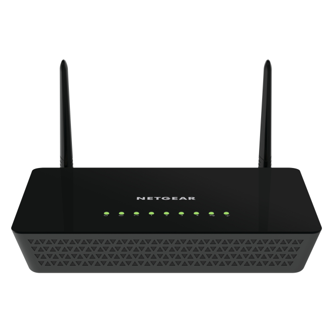 NETGEAR Router Inalámbrico Gigabit Doble Banda Negro Router inalámbrico NETGEAR R6220 con Gigabit Ethernet de doble banda (2,4 GHz / 5 GHz), color negro. SKU: R6220-100PES