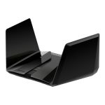 NETGEAR RAX200 router inalámbrico negro con tribanda (2,4 GHz/5 GHz/5 GHz) y Gigabit Ethernet, SKU RAX200-100EUS