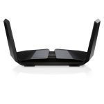 NETGEAR RAX200 router inalámbrico negro con tribanda (2,4 GHz/5 GHz/5 GHz) y Gigabit Ethernet, SKU RAX200-100EUS