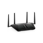 NETGEAR Nighthawk AX5 5-Stream AX4200 WiFi Router inalámbrico con Gigabit Ethernet, doble banda 2.4 GHz y 5 GHz, color negro, SKU RAX43-100EUS