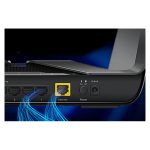 NETGEAR Nighthawk AX8 router inalámbrico Gigabit Ethernet de doble banda, 2,4 GHz y 5 GHz, modelo RAX80-100EUS en color negro