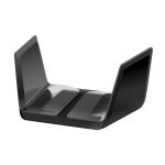 NETGEAR Nighthawk AX8 router inalámbrico Gigabit Ethernet de doble banda, 2,4 GHz y 5 GHz, modelo RAX80-100EUS en color negro