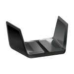 NETGEAR Nighthawk AX8 router inalámbrico Gigabit Ethernet de doble banda, 2,4 GHz y 5 GHz, modelo RAX80-100EUS en color negro