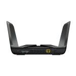 NETGEAR Nighthawk AX8 router inalámbrico Gigabit Ethernet de doble banda, 2,4 GHz y 5 GHz, modelo RAX80-100EUS en color negro