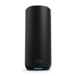 Netgear RBE870B Tribanda 2.4 GHz, 5 GHz y 6 GHz Wi-Fi 7 router en color negro con 4 antenas internas, SKU RBE870B-100EUS