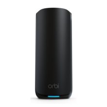 Netgear RBE870B Tribanda 2.4 GHz, 5 GHz y 6 GHz Wi-Fi 7 router en color negro con 4 antenas internas, SKU RBE870B-100EUS