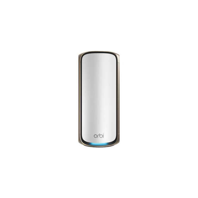NETGEAR Orbi 970 Cuatro Bandas con WiFi 6, Gris NETGEAR Orbi 970 Series Quad-Band WiFi 7, Cuatro bandas (2.4 GHz, 5 GHz-1, 5 GHz-2, 6 GHz), Wi-Fi 6 (802.11ax), color gris, SKU: RBE970-100EUS