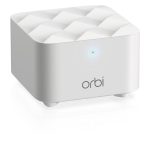 NETGEAR Orbi WiFi System RBK12 AC1200 de doble banda (2,4 GHz / 5 GHz) Wi-Fi 5 (802.11ac) en color blanco, SKU RBK12-100PES