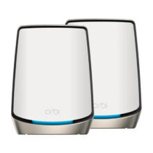 NETGEAR RBK862S Tribanda Wi-Fi 6 blanco con velocidades de 2,4 GHz y 5 GHz, SKU RBK862S-100EUS